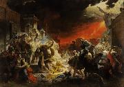 Karl Pavlovic Brullow The Last Day of Pompeii (mk22) painting